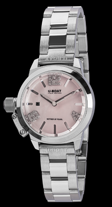 Review Replica U-BOAT CLASSICO LADY 30MM PINK 8898 watch